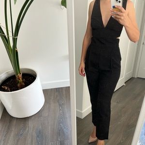 Bardot Black Jumpsuit XXS